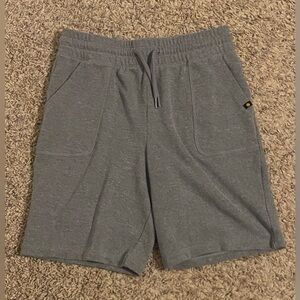 Boys Wonder Nation Grey Cotton Shorts XL (14-16)